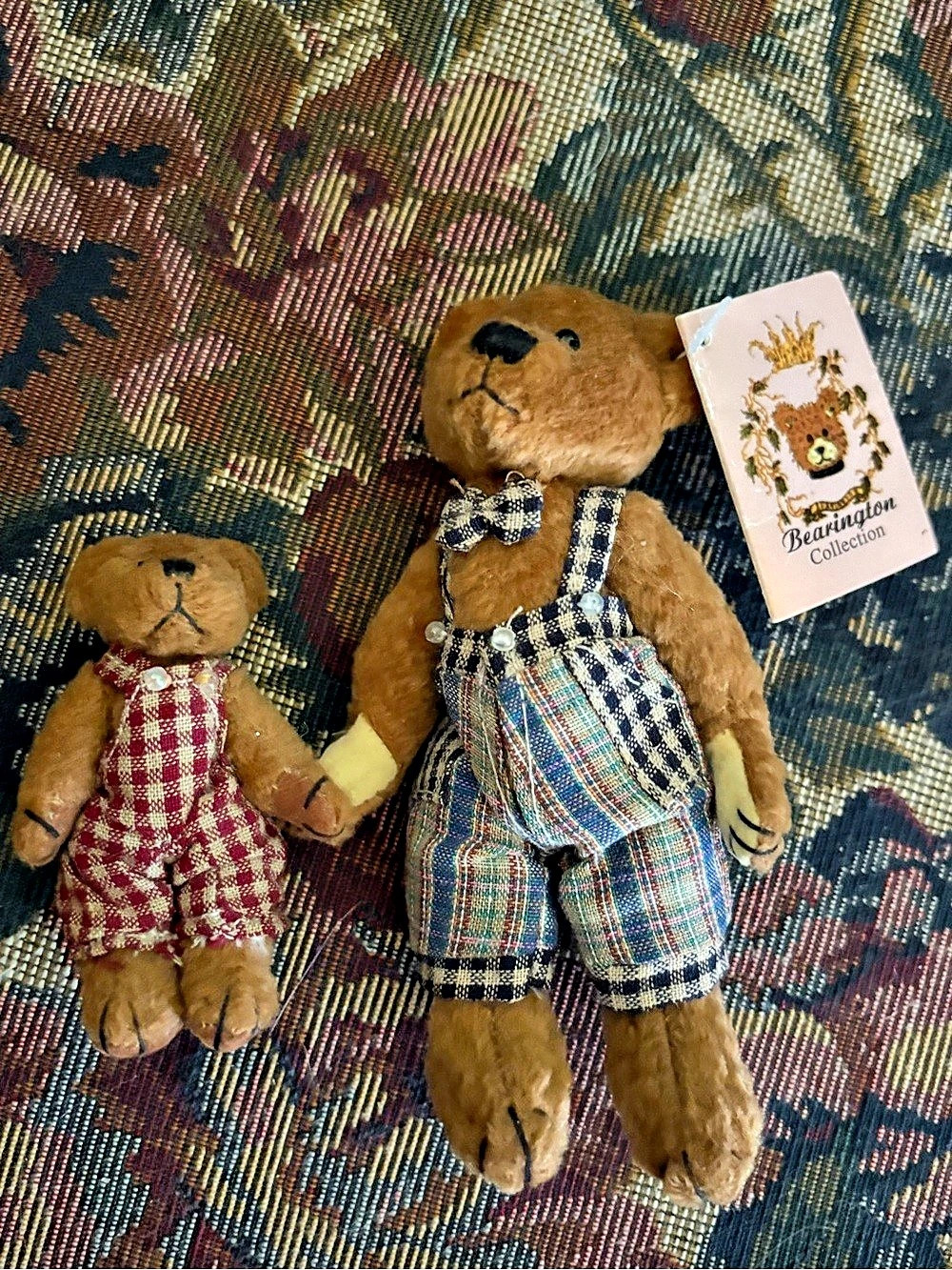 VTG Bearington Collection Henry Bear 3605 Duo NWT grandmacore Cottagecore